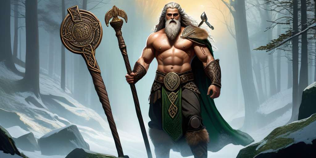 Dagda, el poderoso dios de la mitología celta irlandesa