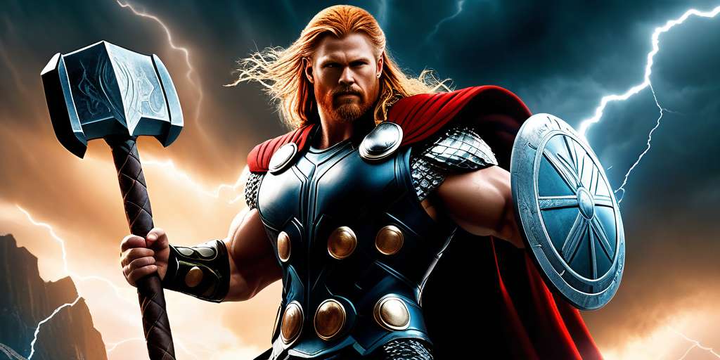 ¿Cómo se llama el martillo de Thor, dios del trueno?