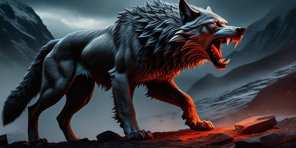 Fenrir: El aterrador lobo gigante de la mitología nórdica