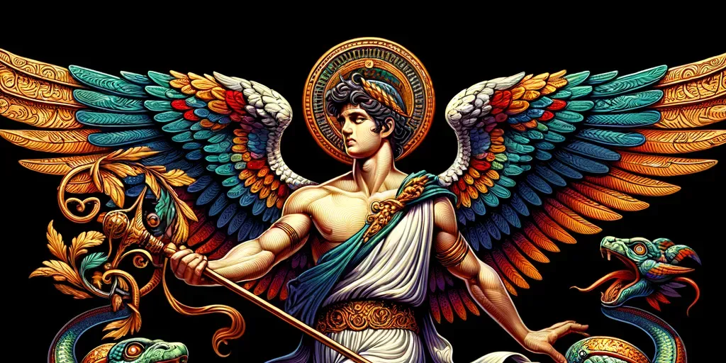 El dios Hermes, mensajero de los dioses olímpicos