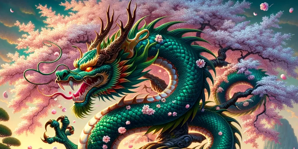 ¿Cómo se llaman los dragones japoneses?