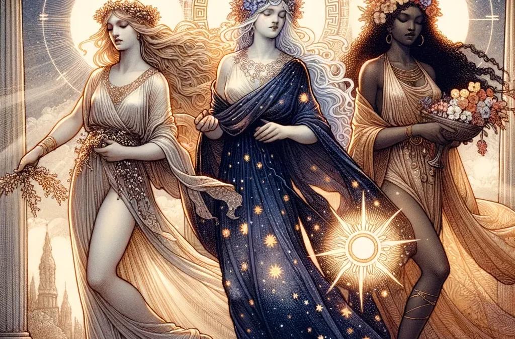 Las Horas, las hijas del tiempo en la mitología griega