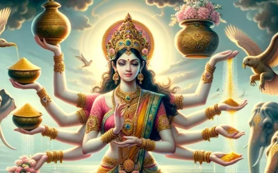 Lakshmi, la diosa de la riqueza y la prosperidad