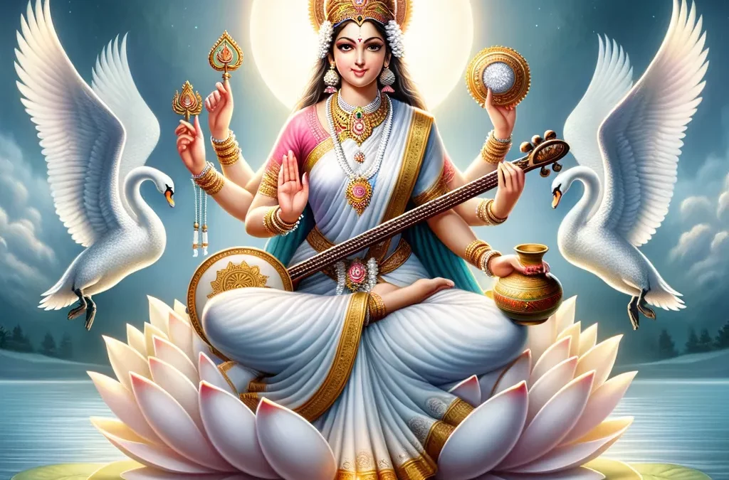 Saraswati, la diosa de la sabiduría