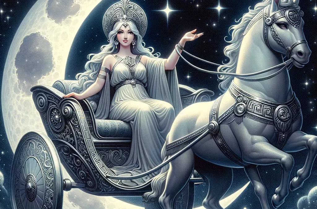 Selene, la diosa de la luna