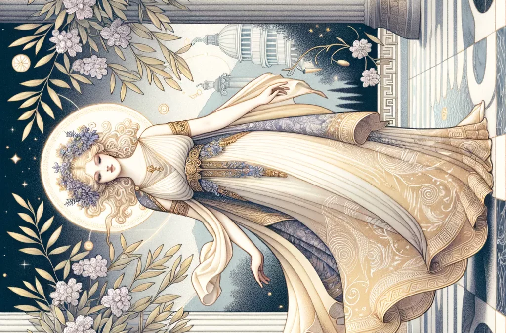 Aglaea, la diosa de la belleza