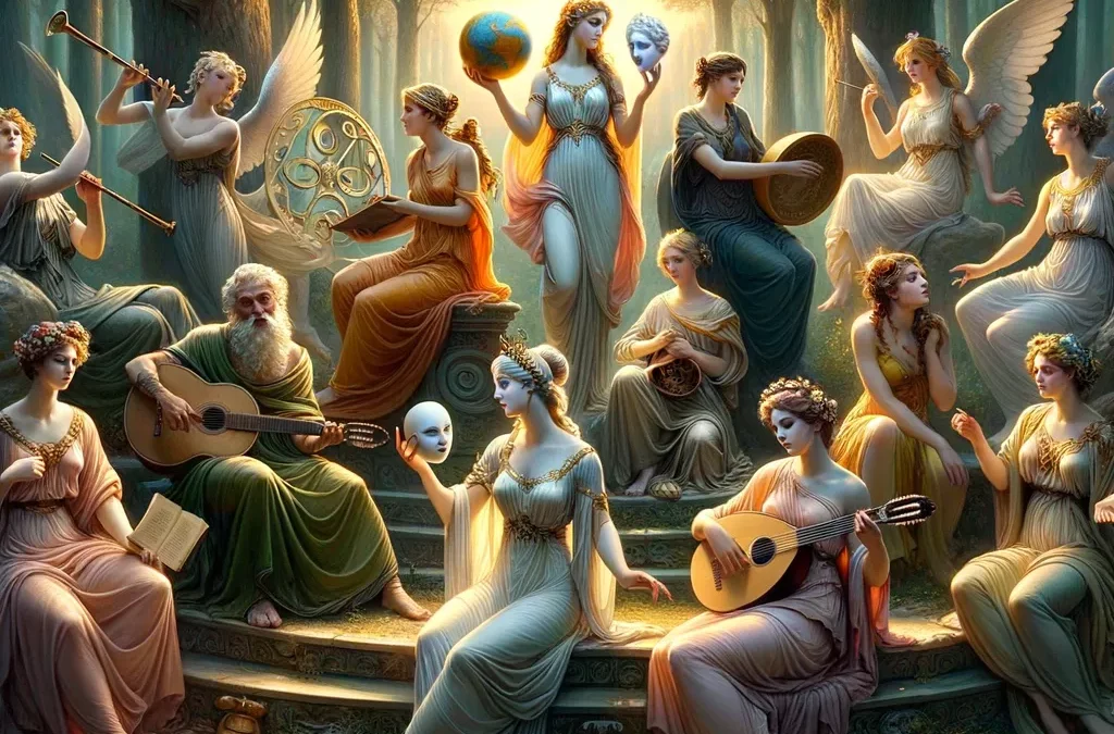 Las musas: inspiración y creatividad