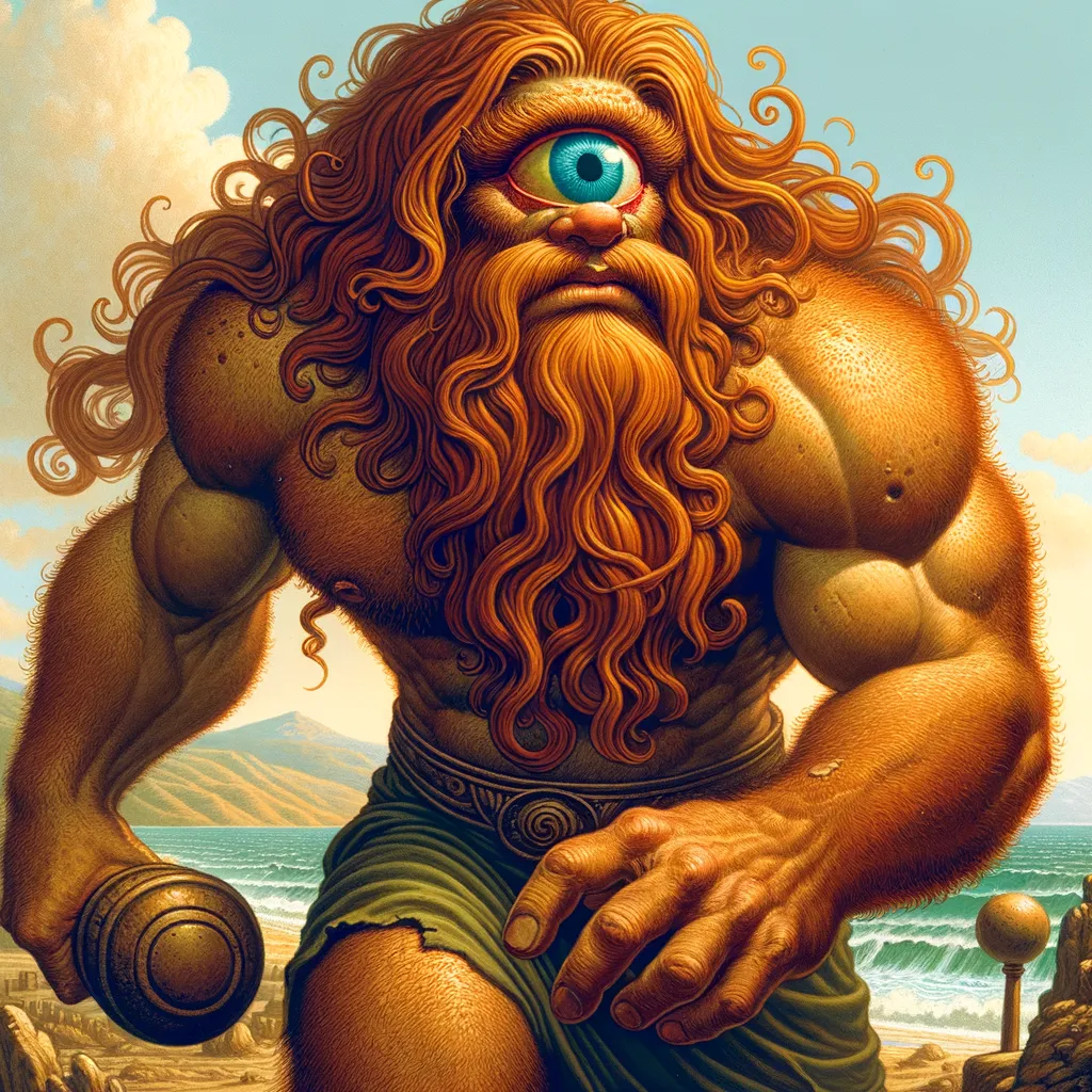 Polifemo, el gigante de un solo ojo