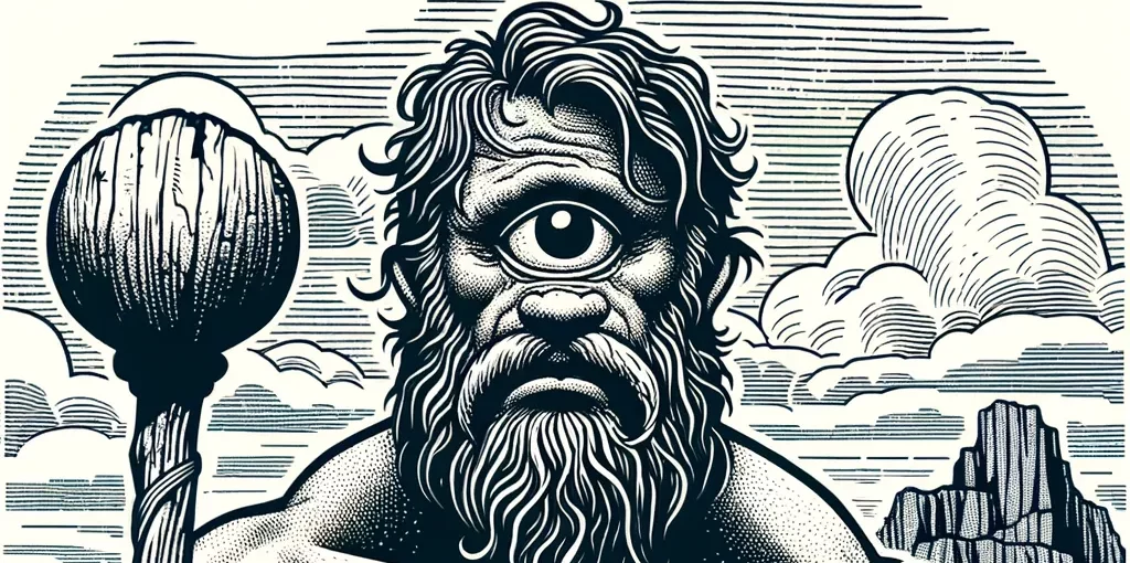 Polifemo, el gigante con un solo ojo