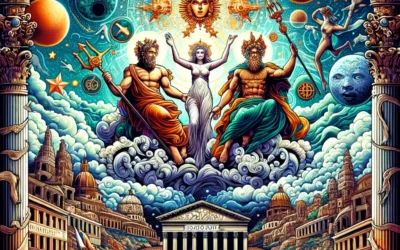 Trivia, the goddess of the three roads