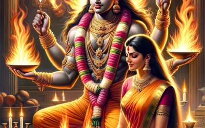 Agni, the god of fire