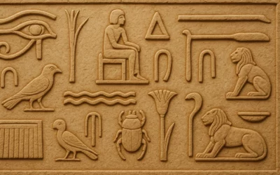 Egyptian Mythology in Hieroglyphs
